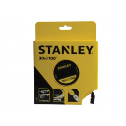 STANLEY® Hand Tools 0-34-262 Closed Case Fibreglass Long Tape 30m/100ft (Width 13mm)