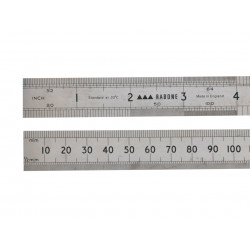 STANLEY® Hand Tools 0-35-401 64R Rustless Rule 300mm / 12in