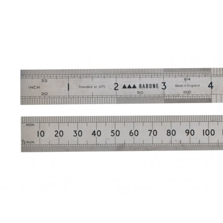 STANLEY® Hand Tools 0-35-401 64R Rustless Rule 300mm / 12in