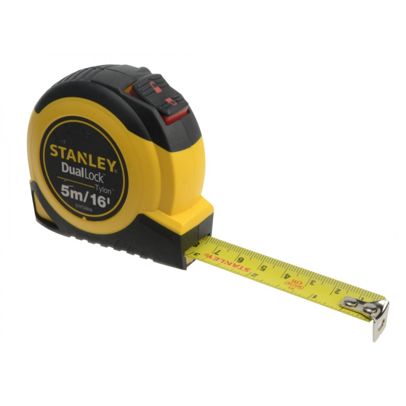STANLEY® Hand Tools STHT36806-0 DualLock™ Tylon™ Pocket Tape 5m/16ft (Width 19mm) STANLEY® Hand Tools STHT36806-0 DualLock™ Tylon™ Pocket Tape 5m/16ft (Width 19mm)