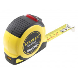 STANLEY® Hand Tools STHT36807-0 DualLock™ Tylon™ Pocket Tape 8m/26ft (Width 25mm)