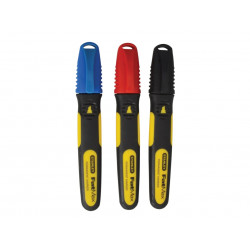 STANLEY® Hand Tools 0-47-315 FatMax® Chisel Tip Marker (Pack 3)