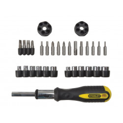 STANLEY® Hand Tools 0-54-925 Ratchet Screwdriver Set of 29