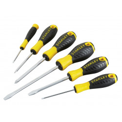 STANLEY® Hand Tools STHT0-60208 0-60-208 Essential Screwdriver Set, 6 Piece