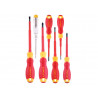 STANLEY® Hand Tools STHT60031-0 FatMax® VDE Insulated Screwdriver Set, 7 Piece