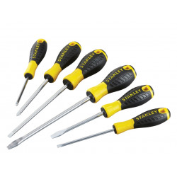 STANLEY® Hand Tools STHT0-60209 0-60-209 Essential Screwdriver Set, 6 Piece