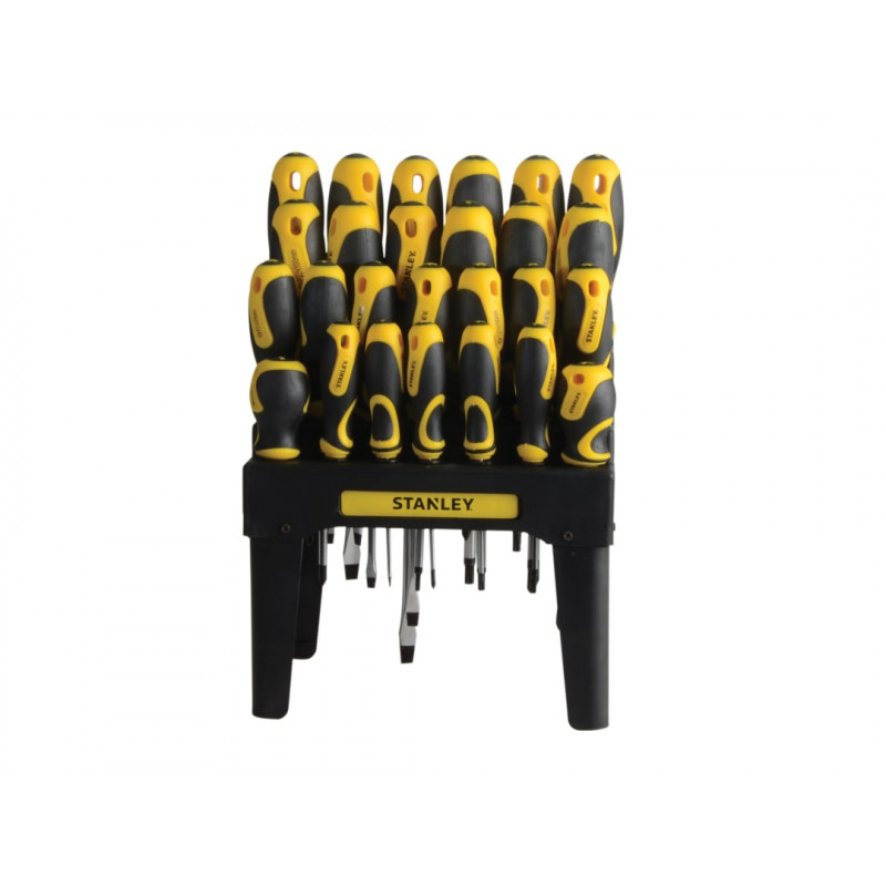 STANLEY® Hand Tools STHT0-62142 062142 Screwdriver Set in Rack, 26 Piece STANLEY® Hand Tools STHT0-62142 062142 Screwdriver Set in Rack, 26 Piece