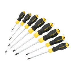STANLEY® Hand Tools STHT0-62153 Cushion Grip Screwdriver Set, 8 Piece