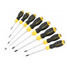 STANLEY® Hand Tools STHT0-62153 Cushion Grip Screwdriver Set, 8 Piece