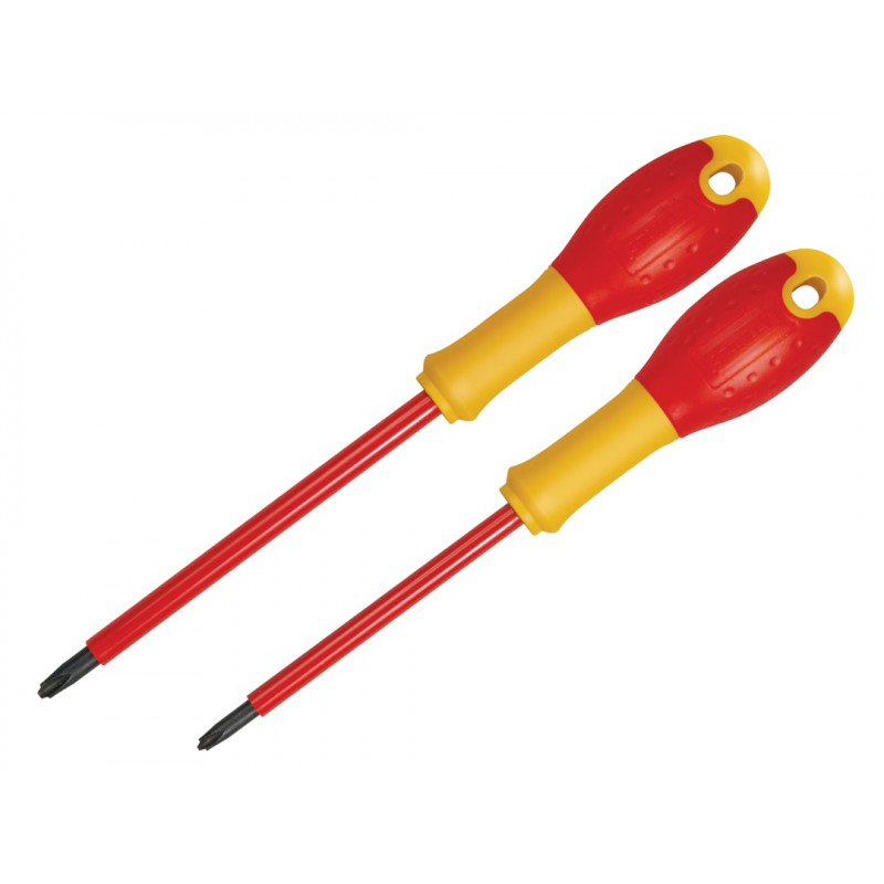 STANLEY® Hand Tools FMHT0-62648 FatMax® VDE Insulated Borneo PH Screwdriver Set, 2 Piece STANLEY® Hand Tools FMHT0-62648 FatMax® VDE Insulated Borneo PH Screwdriver Set, 2 Piece