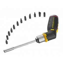 STANLEY® Hand Tools FMHT0-62691 FatMax® Pistol Grip Ratchet 12 Bits