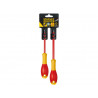 STANLEY® Hand Tools FMHT0-62649 FatMax® VDE Insulated Borneo PZ Scewdriver Set, 2 Piece