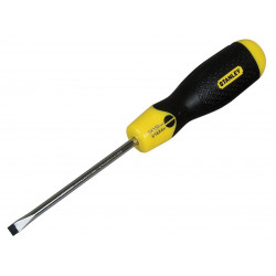 STANLEY® Hand Tools 0-64-916 Cushion Grip Screwdriver Flared Tip 5 x 100mm