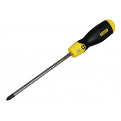STANLEY® Hand Tools 0-64-974 Cushion Grip Screwdriver Pozidriv Tip PZ2 x 100mm