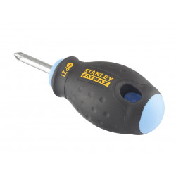 STANLEY® Hand Tools 0-65-408 FatMax® Stubby Screwdriver Pozidriv Tip PZ1 x 30mm