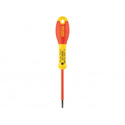 STANLEY® Hand Tools 0-65-411 FatMax® VDE Insulated Screwdriver Parallel Tip 3.5 x 75mm