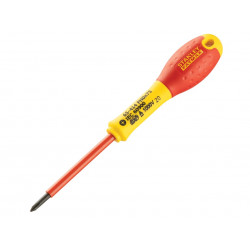 STANLEY® Hand Tools 0-65-414 FatMax® VDE Insulated Screwdriver Phillips Tip PH0 x 75mm