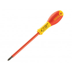 STANLEY® Hand Tools 0-65-416 FatMax® VDE Insulated Screwdriver Phillips Tip PH2 x 125mm
