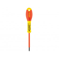 STANLEY® Hand Tools 0-65-417 FatMax® VDE Insulated Screwdriver Pozidriv Tip PZ0 x 75mm