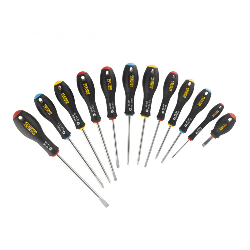 STANLEY® Hand Tools FMHT65426-0 FatMax® Screwdriver Set, 12 Piece STANLEY® Hand Tools FMHT65426-0 FatMax® Screwdriver Set, 12 Piece