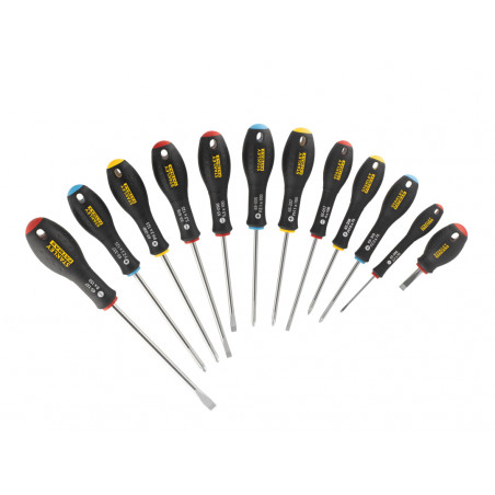STANLEY® Hand Tools FMHT65426-0 FatMax® Screwdriver Set, 12 Piece