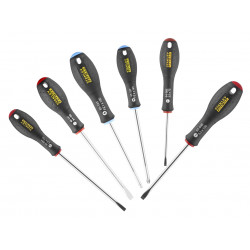 STANLEY® Hand Tools 0-65-428 FatMax® Screwdriver Set, 6 Piece