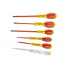 STANLEY® Hand Tools 0-65-441 FatMax® VDE Insulated Screwdriver Set, 6 Piece