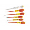 STANLEY® Hand Tools 0-65-443 FatMax® VDE Insulated Screwdriver Set, 6 Piece
