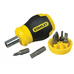 STANLEY® Hand Tools 0-66-357 Stubby Screwdriver - Non Ratchet