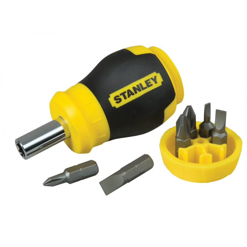 STANLEY® Hand Tools 0-66-357 Stubby Screwdriver - Non Ratchet STANLEY® Hand Tools 0-66-357 Stubby Screwdriver - Non Ratchet
