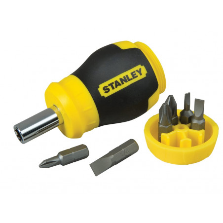 STANLEY® Hand Tools 0-66-357 Stubby Screwdriver - Non Ratchet