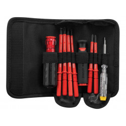 STANLEY® Hand Tools FMHT66426-0 VDE Multi-Bit Screwdriver Set, 10 Piece