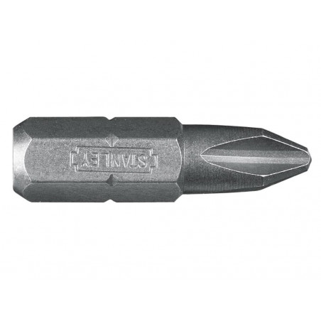 STANLEY® Hand Tools 0-68-946 Phillips Bits PH2 x 25mm (Pack 3)