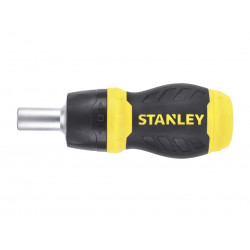 STANLEY® Hand Tools 0-66-358 Multibit Ratchet Stubby & Bits