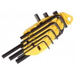 STANLEY® Hand Tools 0-69-252 Imperial Hexagon Key Set, 8 Piece