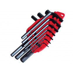 STANLEY® Hand Tools 0-69-253 Metric Hexagon Key Set, 10 Piece