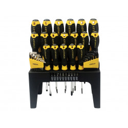 STANLEY® Hand Tools STHT0-74958 Screwdriver Set in Rack, 44 Piece