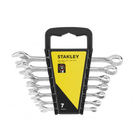 STANLEY® Hand Tools STMT82842-0 Combination Wrench Set, 7 Piece