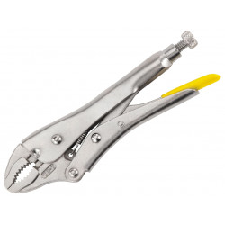 STANLEY® Hand Tools 0-84-808 Curved Jaw Locking Pliers 185mm (7in)