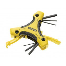STANLEY® Hand Tools 0-95-935 Metric Triangle Hexagon Key Set, 9 Piece