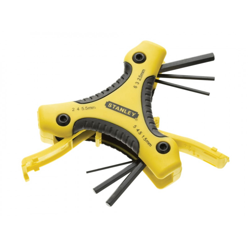 STANLEY® Hand Tools 0-95-935 Metric Triangle Hexagon Key Set, 9 Piece STANLEY® Hand Tools 0-95-935 Metric Triangle Hexagon Key Set, 9 Piece