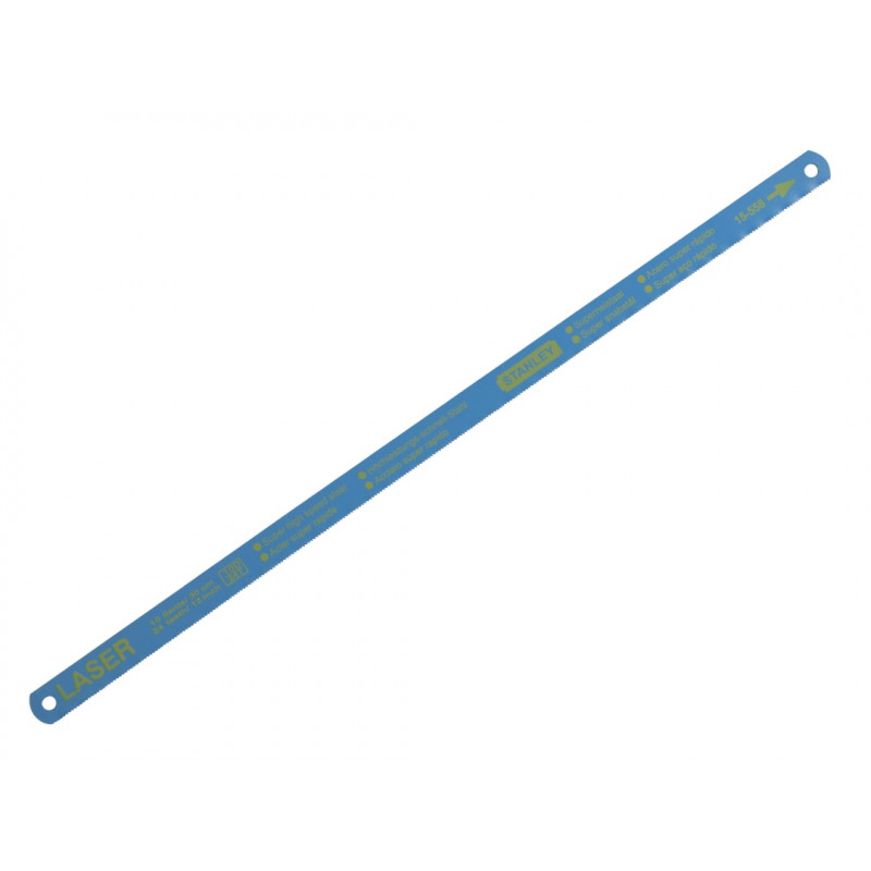 STANLEY® Hand Tools 1-15-558 Bi-Metal Hacksaw Blade 300mm (12in) x 24 TPI Pack 100 STANLEY® Hand Tools 1-15-558 Bi-Metal Hacksaw Blade 300mm (12in) x 24 TPI Pack 100