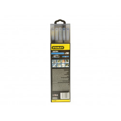 STANLEY® Hand Tools 1-15-558 Bi-Metal Hacksaw Blade 300mm (12in) x 24 TPI Pack 100