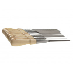 STANLEY® Hand Tools 1-16-793 Sweetheart Socket Chisel Set, 8 Piece: 3 6 8 12 15 18 25 & 32mm