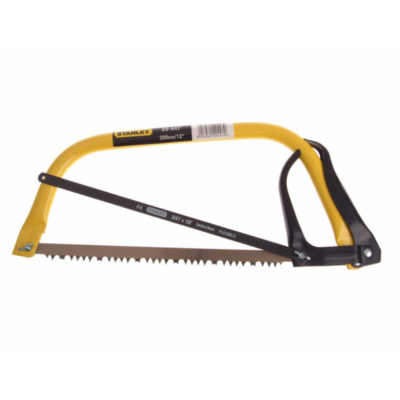 STANLEY® Hand Tools 1-20-447 Hack Bowsaw 300mm (12in) Plus Extra Hacksaw Blade STANLEY® Hand Tools 1-20-447 Hack Bowsaw 300mm (12in) Plus Extra Hacksaw Blade
