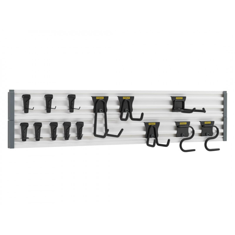 STANLEY® Hand Tools STST22000-1 Track Wall System Starter Kit, 20 Piece STANLEY® Hand Tools STST22000-1 Track Wall System Starter Kit, 20 Piece