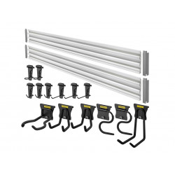 STANLEY® Hand Tools STST22000-1 Track Wall System Starter Kit, 20 Piece