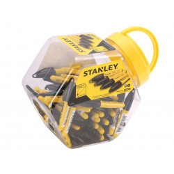 STANLEY® Hand Tools 1-47-324 Mini Fine Tip Marker Black (Tub 72)