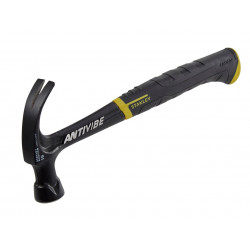 STANLEY® Hand Tools FMHT1-51275 FatMax® AntiVibe All Steel Curved Claw Hammer 450g (16oz)