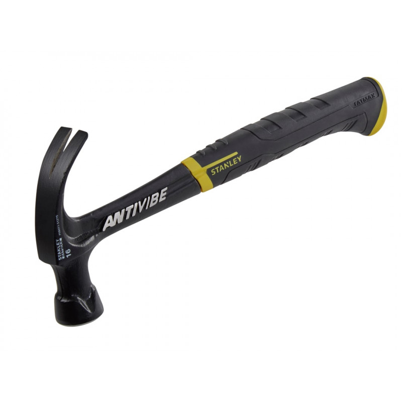 STANLEY® Hand Tools FMHT1-51275 FatMax® AntiVibe All Steel Curved Claw Hammer 450g (16oz) STANLEY® Hand Tools FMHT1-51275 FatMax® AntiVibe All Steel Curved Claw Hammer 450g (16oz)